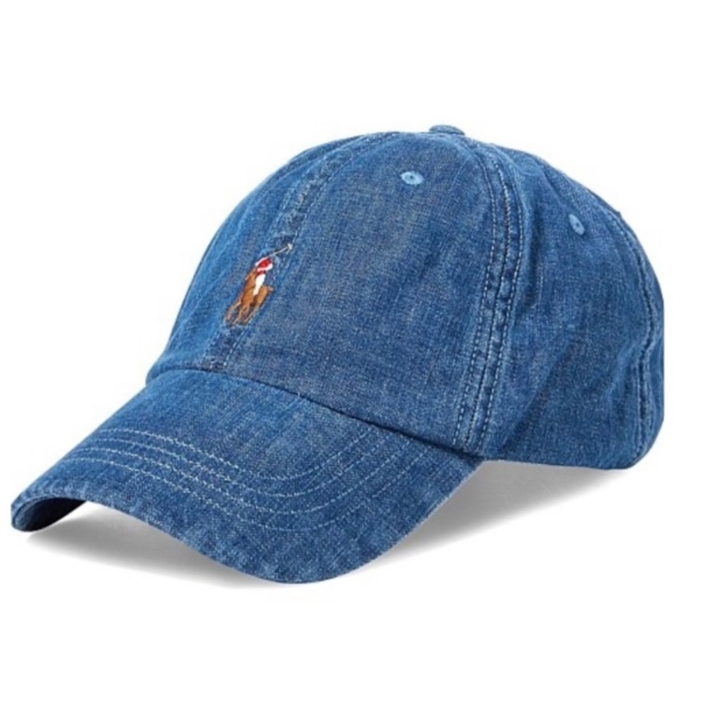 Polo Chambray Baseball Cap